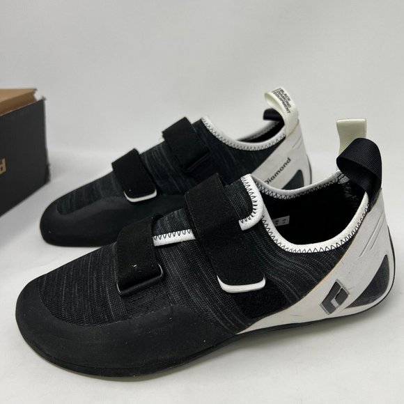Black Diamond Equipment Momentum Size 10 Mens Rock Climbing Shoe Black White NEW - Picture 3 of 9